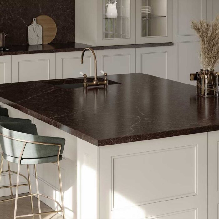 Silestone Château Brown - Image 5